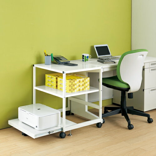 【最大2,000円オフCOUPON 8月1日-6日9時59分まで】林製作所 スライド棚付マルチラック YSL-010 706515 [2]