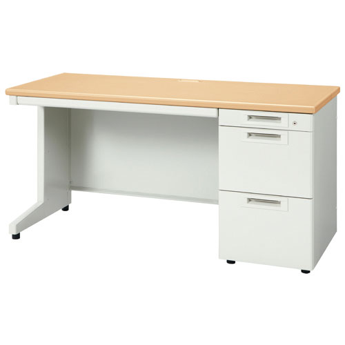Rakuten - プラス 片袖机 RJ-146A-3 WMホワイトメープル引出A 829890