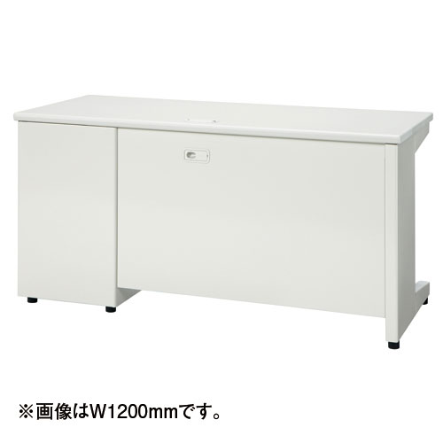 【6月4日20時-11日1時59分までエントリーで2点購入P5倍・3点以上でP10倍】プラス 片袖机 RJ-106A-3 WH ホワイト 引出A 829895 [3]