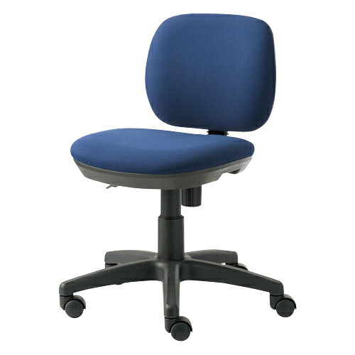 Rakuten - プラス 事務イス KC-JF60SL BL ブルー 布張り 868774