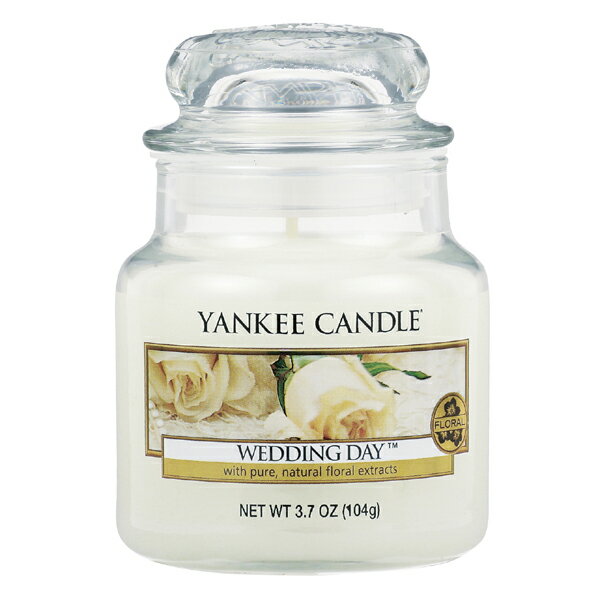 【ラッピング無料♪】YANKEE CANDLE ジャーS ウエディングデイ カメヤマキャンドルハウス YK0030512