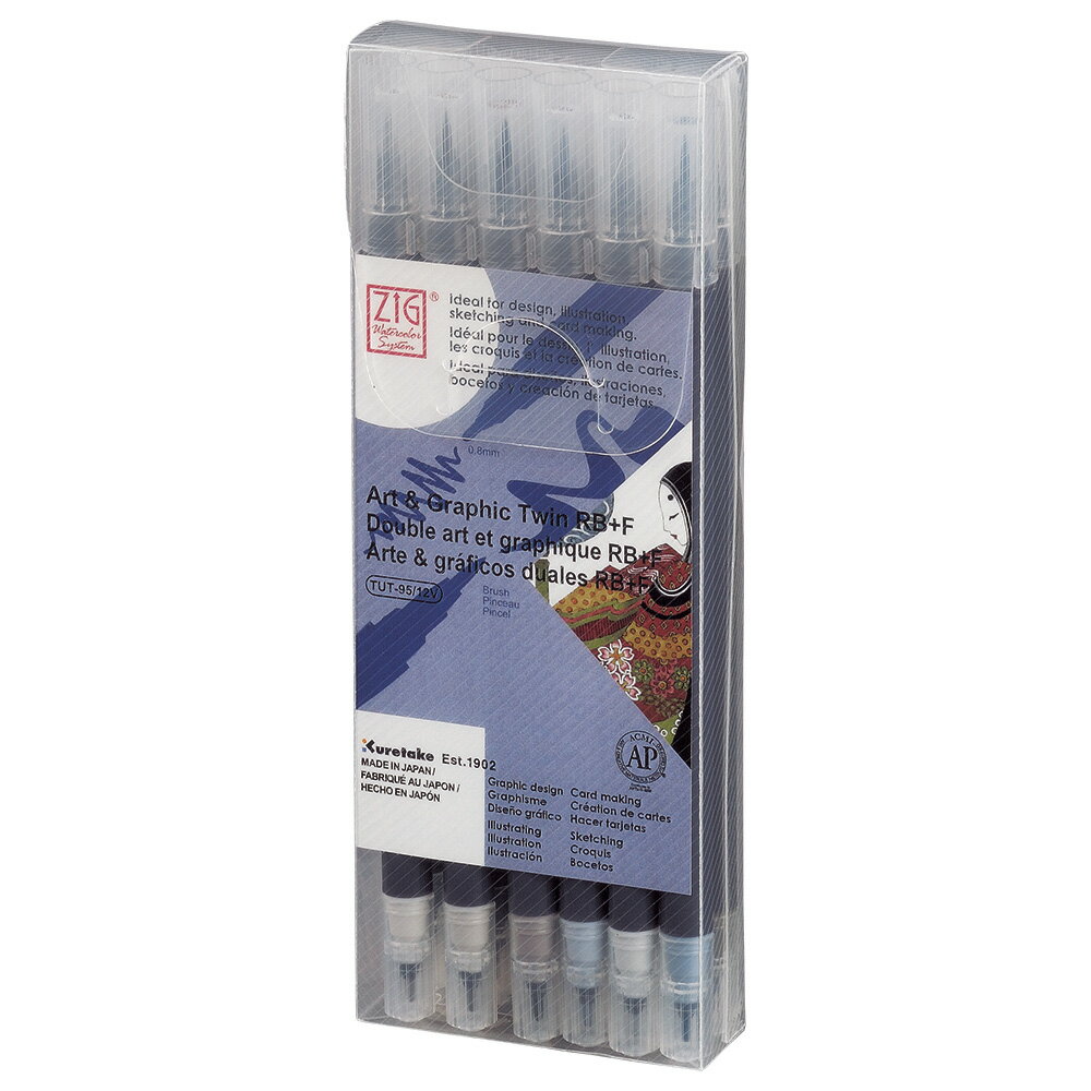 【11月25日24H限定★エントリーで全商品P10倍！】【数量限定特価!!】ツインマーカー 12色 ZIG Art & Gra..