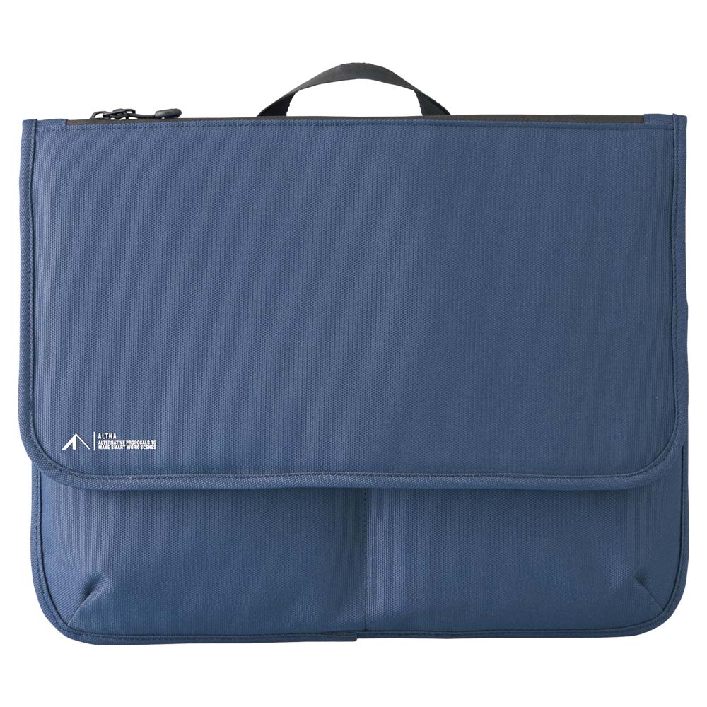 Rakuten - ALTNA フラップポーチ（L） ネイビー A7768-11
