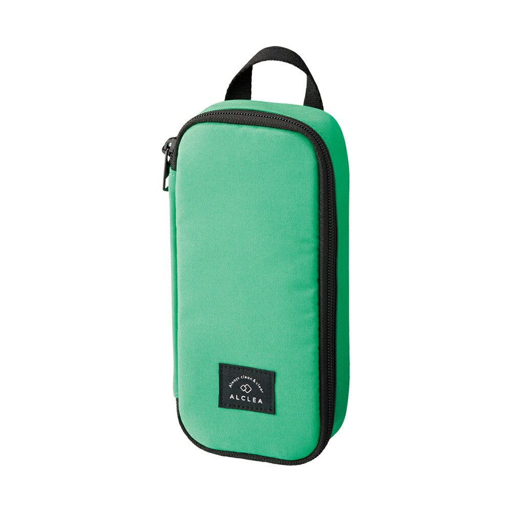 【最大2,000円オフCOUPON 3月1日-6日9時59分まで】LIHIT LAB (リヒトラブ) ALCLEA ボックスペンケース Sサイズ エメラルドグリーン A7923-7 用途別 収納小物 筆箱 筆ばこ 小学校 中学校 高校 学生 勉強 筆記用具 持ち運び 緑