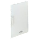 LIHIT LAB.<リヒトラブ> AQUA DROPs<アクア ドロップス> スーパーパンチレスファイル A4サイズ・S型(タテ型) 乳白 F5030-1(F-5030-1)