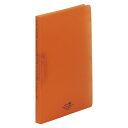 LIHIT LAB.<リヒトラブ> AQUA DROPs<アクア ドロップス> スーパーパンチレスファイル A4サイズ・S型(タテ型) 橙 F5030-4(F-5030-4)