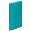LIHIT LAB.<リヒトラブ> AQUA DROPs<アクア ドロップス> クリヤーブック A4サイズ・S型(タテ型) PPC20枚収納 青緑 N5000-28(N-5000-28)