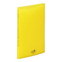 LIHIT LAB.<リヒトラブ> AQUA DROPs<アクア ドロップス> クリヤーブック(サイドベンツ) A4/A3サイズ・S型(タテ型) 黄 N5040-5(N-5040-5)