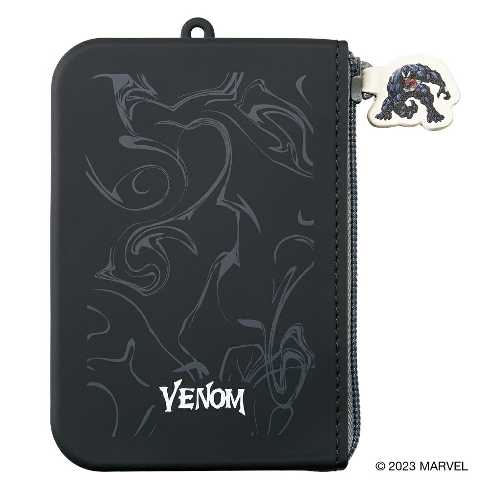 【1月24日20時-29日1時59分までエントリーで2点購入P5倍・3点以上でP10倍】リヒトラブ MARVEL パスポーチ ヴェノム MV-7784-102