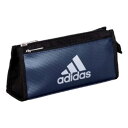 アディダス ペンケース 【5/1(水)-5/6(月)9:59迄！FLASH★COUPON 最大2,000円オフ】三菱鉛筆adidas＜アディダス＞ソフトペンケースPT－1400　AI07　紺銀