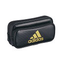 三菱鉛筆adidas＜アディダス＞筆入PT－1500　AI04　黒金　PT1500AI04B25