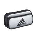 アディダス ペンケース 【5/1(水)-5/6(月)9:59迄！FLASH★COUPON 最大2,000円オフ】三菱鉛筆adidas＜アディダス＞筆入PT－1500　AI04　銀黒　PT1500AI04S24