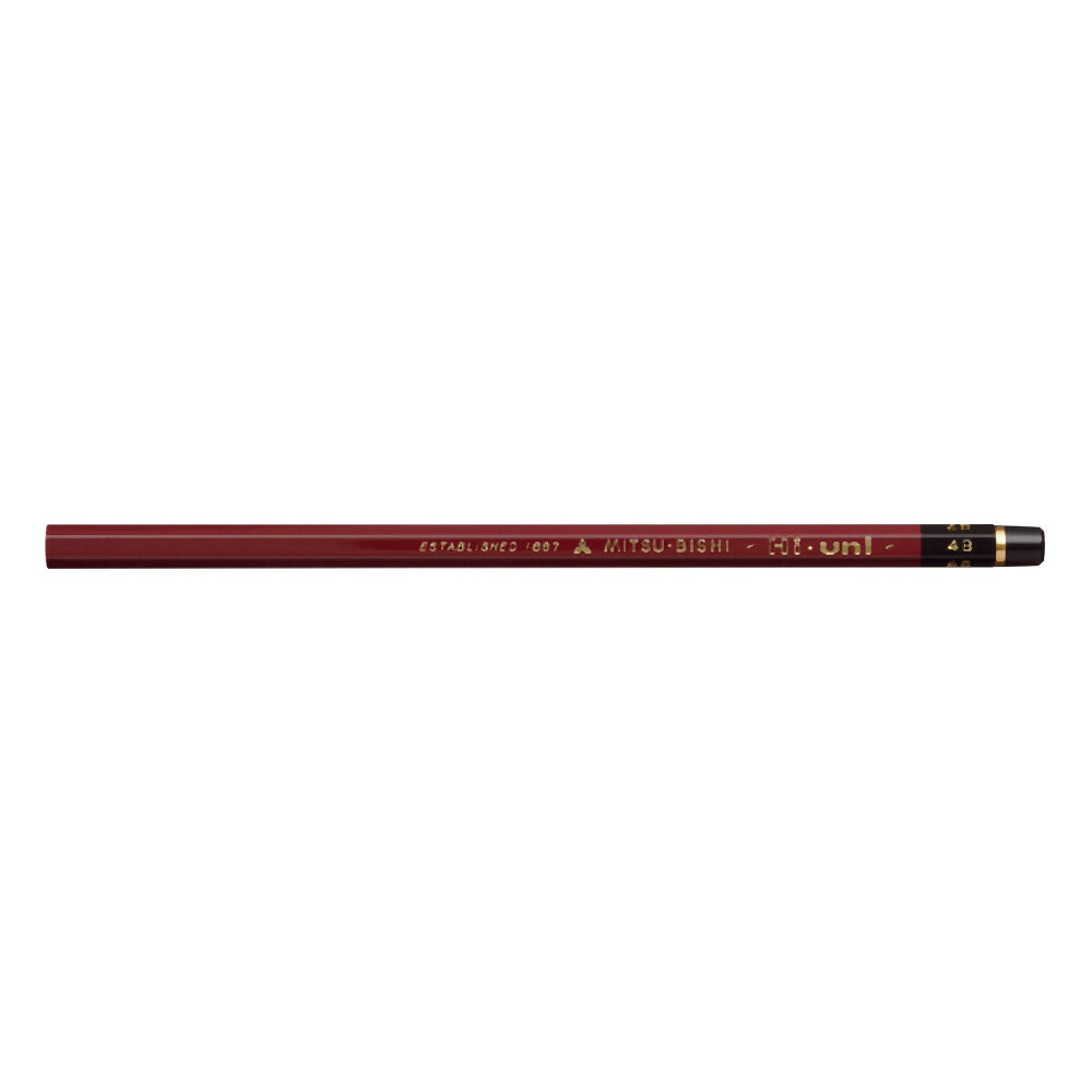 三菱鉛筆 ハイユニ鉛筆 4B 単品（1本） HU4B
