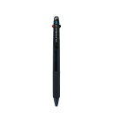 三菱鉛筆ジェットストリームボールペン3色 極細0.5mm 透明ブラック SXE340005T.24