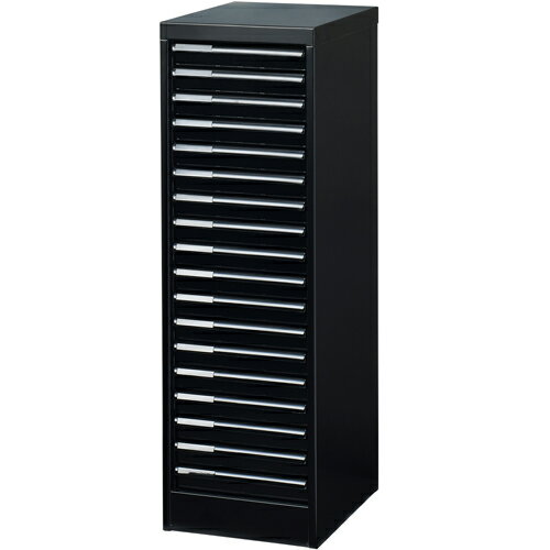 【最大2,000円オフCOUPON 6月1日-6日9時59分まで】ナカバヤシ＜Nakabayashi＞ アバンテV2 フロアケース A4 タテ型 浅18段 AF-18 マットブラック