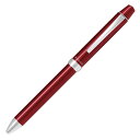 パイロット PILOT 多機能ボールペン 油性 0.7mm スリープラスワン リッジ 3+1 ボルドー ギフトケース付き BTHRT5SR-BO RIDGE