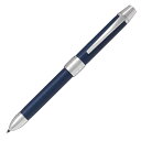 パイロット PILOT 多機能ボールペン 油性 0.7mm ツープラスワン リッジ レザー 2+1 ブルー ギフトケース付き BTHR-3SL-L RIDGE(3)