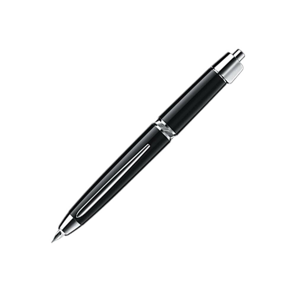 乐天商城 - パイロット PILOT 万年筆 キャップレス LS ラグジュアリーブラック 細字 ギフトケース付き FCLS-35SR-LXB-F Capless