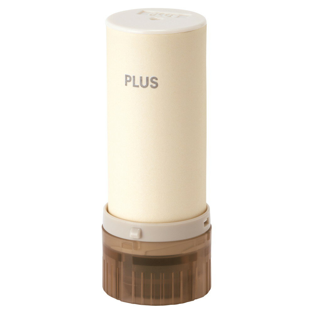 プラス PLUS ローラーケシポン スリムフィット クリーム IS-600CM 個人情報保護 使いきり エコ コンパクト 40183