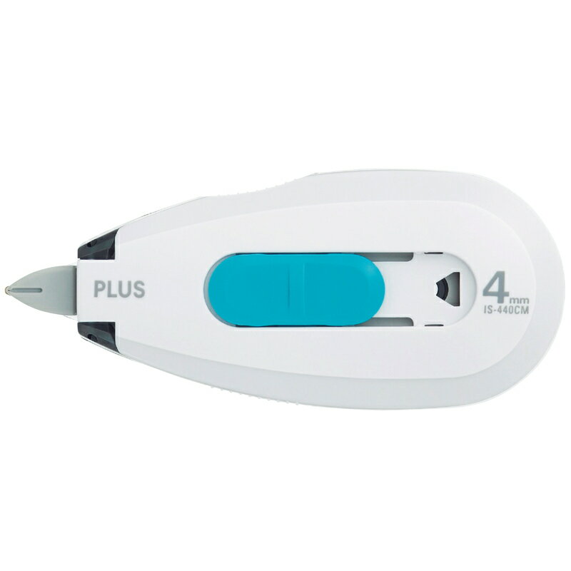 プラス(PLUS) 個人情報保護テープ　1行ケシポン　本体　IS-440CM ホワイト　37-255