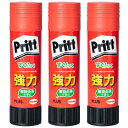 プラス(PLUS)　スティックのり　Pritt（プリット）　ジャンボ　40g　3本パック　NS-704-3P　セリースパック入り　29-709