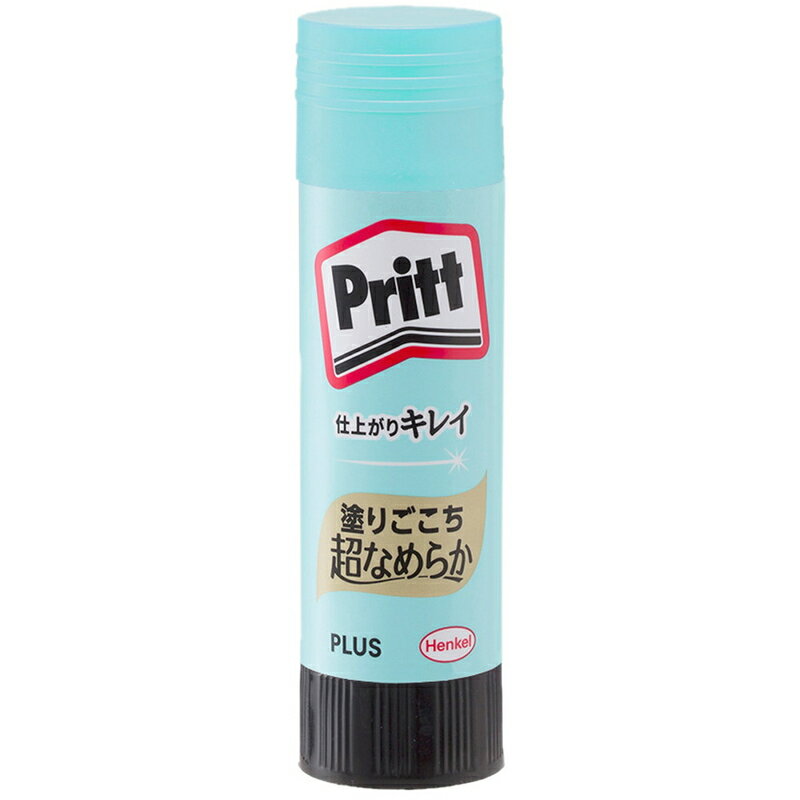 プラス(PLUS)　スティックのり　Pritt（プリット）　スムーズプリット　ジャンボ　40g　NS-724-1P　セ..