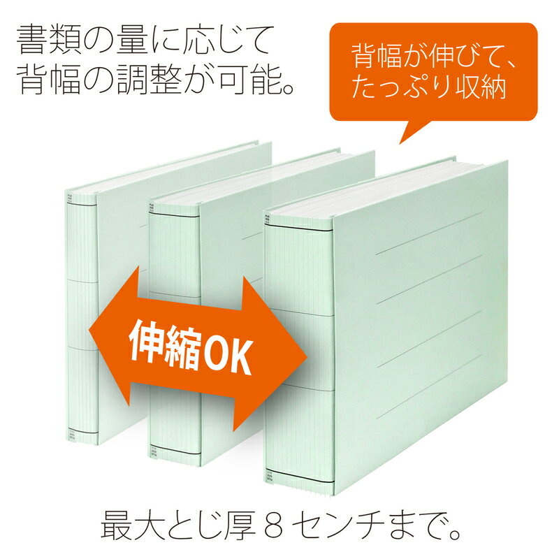 【4月4日20時-10日1時59分までエントリーで2点購入P5倍・3点以上でP10倍】プラス(PLUS)背幅伸縮フラットファイル セノバス エコノミー 樹脂とじ具 A3-E ブルー FL-002SE　88-345