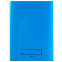 プラス(PLUS) 年組氏名 スクール プリントファイル A4 2ポケット FL-193SF ネイビー 1冊 79-751