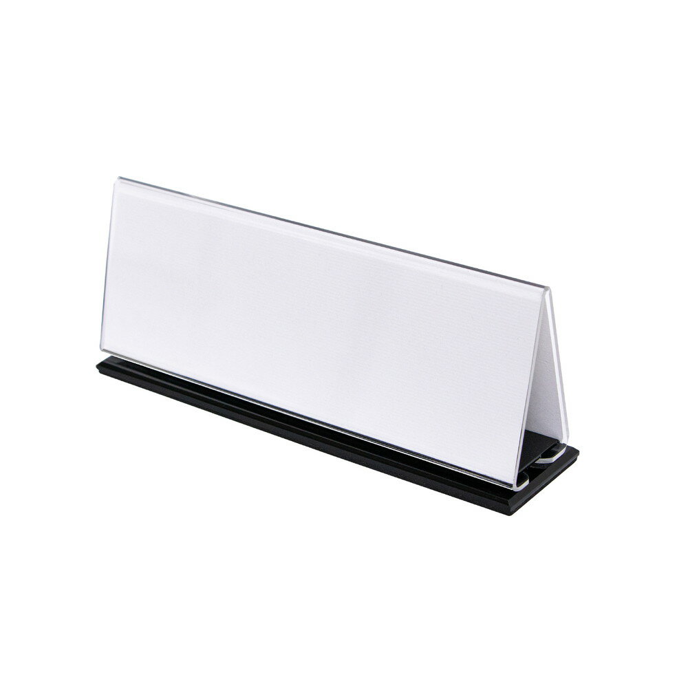 メーカー希望小売価格はメーカーカタログに基づいて掲載しています※こちらの商品は受注発注商品の為、ご注文後3〜5営業日後の出荷予定となります。※メーカー在庫切れの為1週間以内に出荷できない場合はメールにてご案内させていただきます。◆主な特長★三角タイプの会議用席札です。★ぺフ(すべり止め)付き◆商品仕様商品名会議用席札 CT-202 メーカー品番CT-202注文コード62-136JAN4977564099442規格・寸法★厚さ：2.0mm★ペフ（すべり止め）付★台からカード部取外可★外形寸法：W200×D50×H77mm材質★材質：透明メタクリル樹脂製　