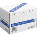 【最大2,000円オフCOUPON 7月1日-6日9時59分まで】【法人様限定価格】国産PPC用紙 ホワイト A4 500枚×5冊 2500枚 1ケース ペーパー シロ 白 ホワイト 上質紙 白色度92% コピー用紙 PPCA4XW 65g/m2