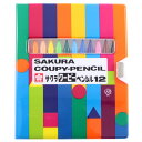 【3/4(月)20:00-11(月)1:59限定★抽選で2人に1人が最大300％ポイントバック★要エントリー】サクラクレパス SAKURA CRAY-PAS クーピーペンシル クーピー 12色 ソフトケース 色鉛筆 文具 文房具 子供 FY12-R1