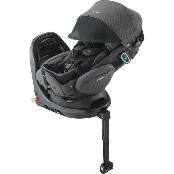 アップリカ（Aprica）　チャイルドシート フラディア グロウ　ISOFIX　セーフティープラス プレミアム　アンカーグレー GR 2139045