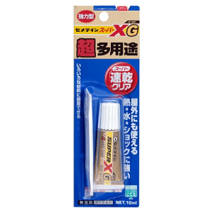 【6月22日20時-27日1時59分までエントリーで2点購入P5倍・3点以上でP10倍】セメダイン 瞬間接着剤 スーパーXゴールド 10ml AX-023