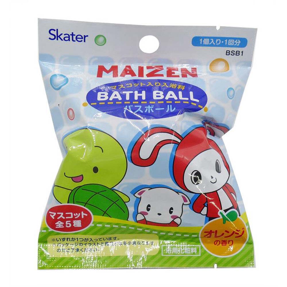【4/1(月)24h限定★抽選で2人に1人が最大全額ポイントバック★要エントリー】スケーター Skater バスボール まいぜんシスターズ 59412 バスボム お風呂 入浴剤 マスコット お風呂遊び お風呂嫌い解消 バラエティ雑貨のサムネイル