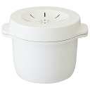 【5月23日20時-27日1時59分までエントリーで2点購入P5倍・3点以上でP10倍】スケーター Skater 電子レンジスチームご飯メーカー ホワイト MWMR1