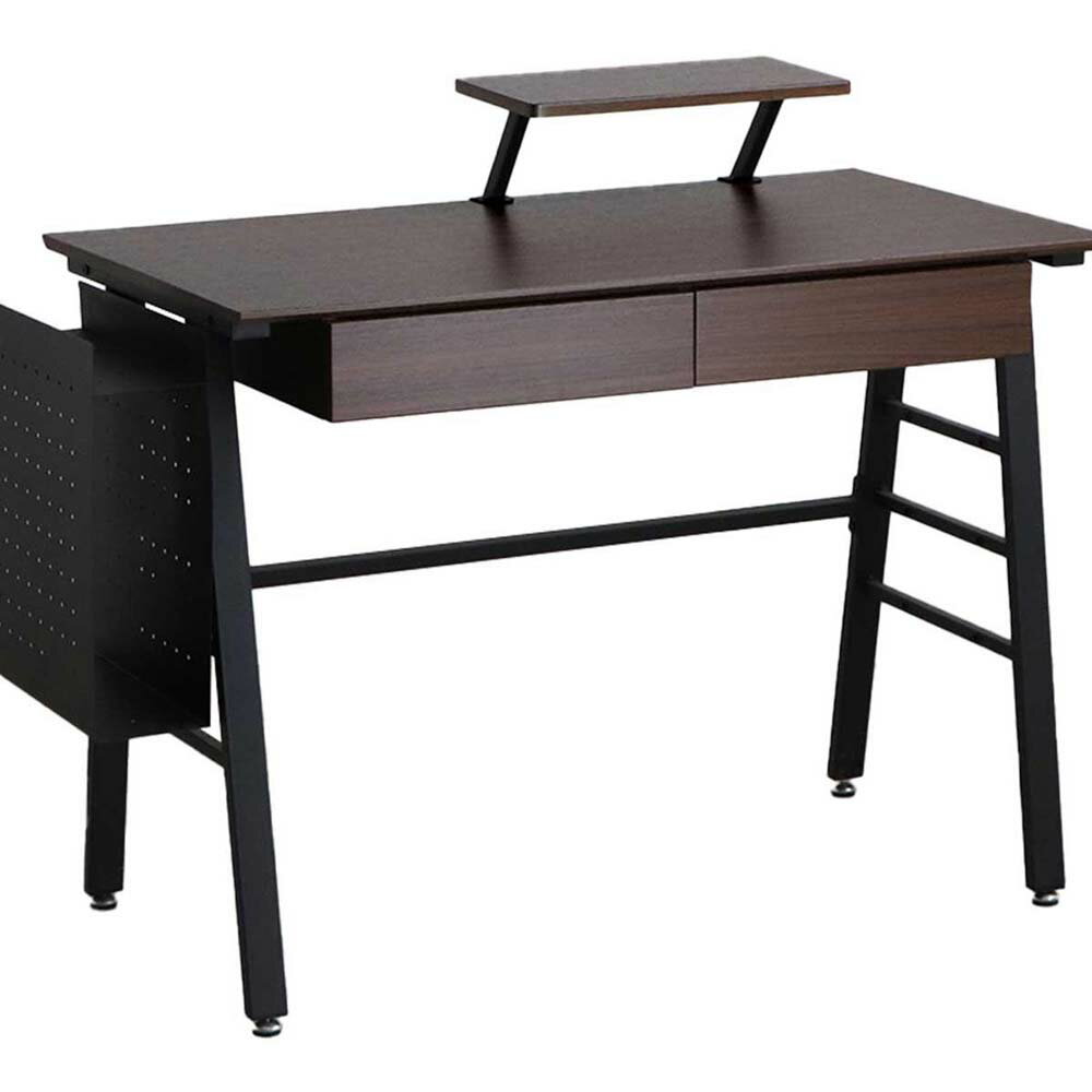 【11月25日24H限定★エントリーで全商品P10倍！】東馬 tohma リッシュ デスク ブラウン 幅100cm 奥行55c..