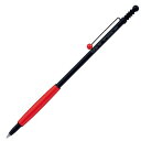 <トンボ鉛筆>油性ボールペンZOOM(ズーム)707 ブラック/レッド BC-ZS2