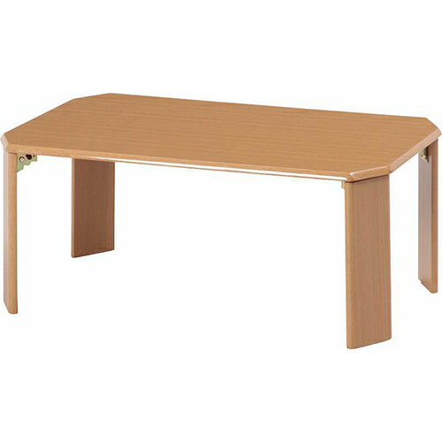 ローテーブル ウッディ幅750×奥行500×高さ320mm ライトブラウン Mブラウン 不二貿易 ローテーブル シンプル FB-10025