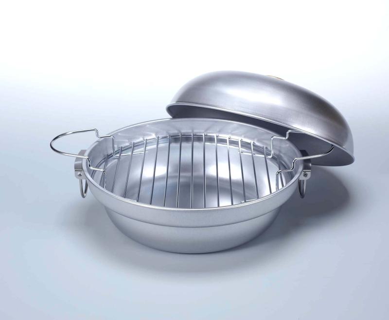 キャプテンスタッグ バーベキュー BBQ用 大型燻製鍋 スモーク対応M-6548