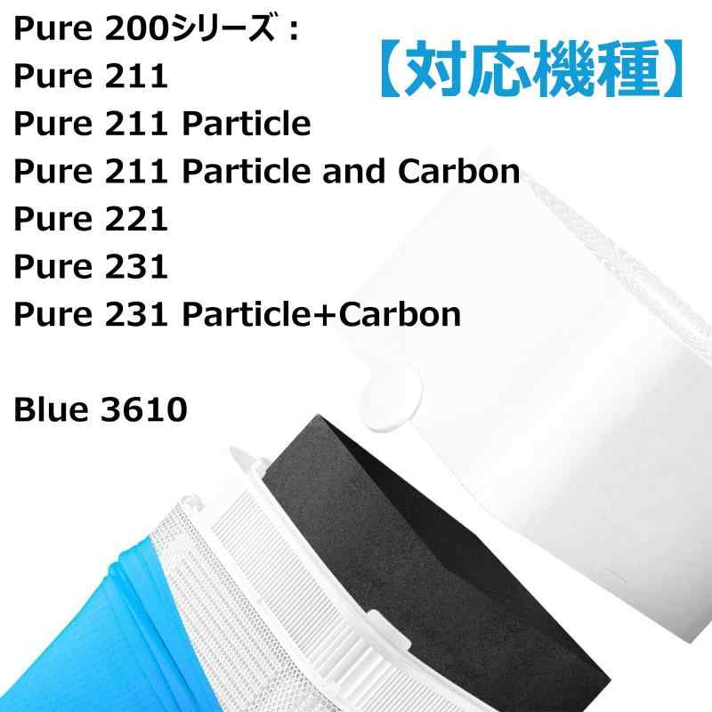 空気清浄機 411 交換用フィルター パーティクル プラス カーボン 100929