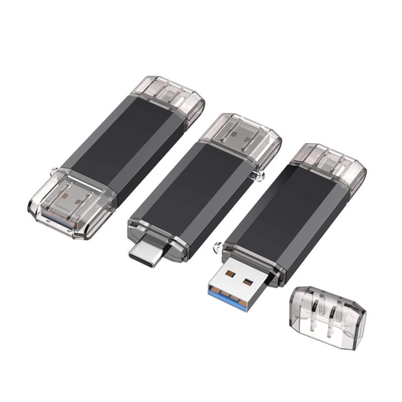 USBメモリ タイプC フラッシュドライブ 2in1 USB 3.0 + USB Cメモリ