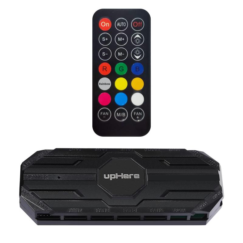 Novonest ファンハブ 4ピン 3ピン ファン用 SATA電源 ファンケーブルを整理 Fan Hub