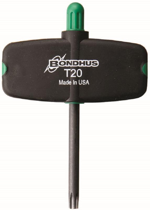 BONDHUS(ボンダス) トルクス®・ウィングハンドル T8 [全長:74mm 軸長:39mm グリップ幅:55mm] 黒染め加工 TW8 No.34708 officemtsd-2-10015327 Ms Palette パッケージ画像