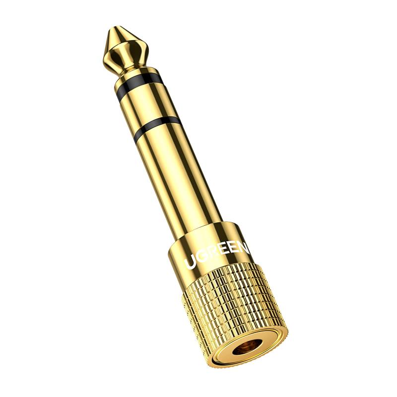 3.5mm ⇒ 6.35mm アンプヘッドホン変換