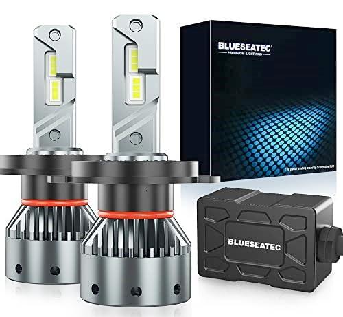 Ms PaletteのH1 LEDヘッドライト 爆光 20000LM 50W 超高輝度 正規日本製CSPチップ 車検対応 キャンセラー内蔵 12V/24v（ハイブリッド車・EV車対応) 定電流回路搭載 高速回転冷却ファン付き 静音 ラジオ｜アングル3