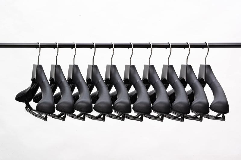 Hanger - 東京ハンガー スーツハンガー 滑ら 型崩れ防止 メンズ レディース [ズボン スカート コート ニット] NO880