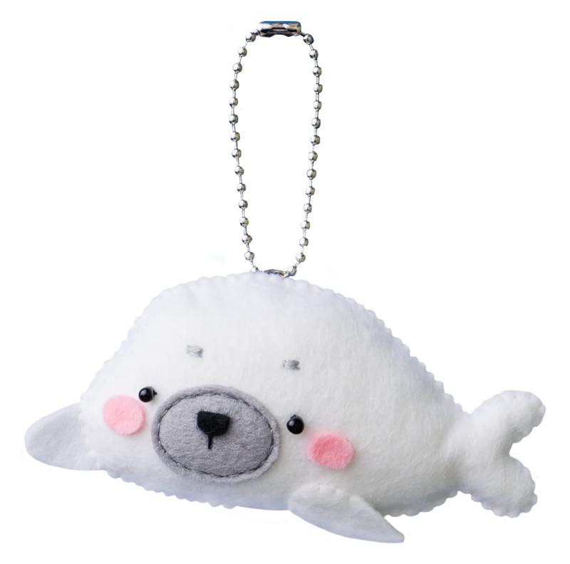 サンフェルト フェルト 子ども 手芸キット シリーズ minimofuu toyのマスコット 海のなかまたち