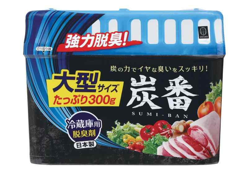 小久保 強力脱臭剤 炭番 冷蔵庫用 大型300g消臭剤