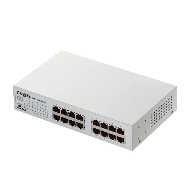 Rakuten - エレコム スイッチングハブ ギガビット 16ポート EHC-G16MN2A