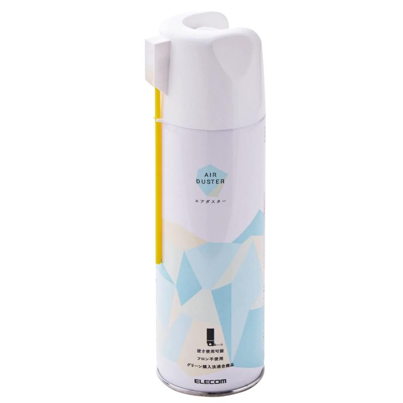 Rakuten - エレコム エアダスター 逆さ使用OK 390ml ECO (フロンガス不使用) 広域・ポイント噴射2WAY ノンフロンタイプ AD-ECO2WAY
